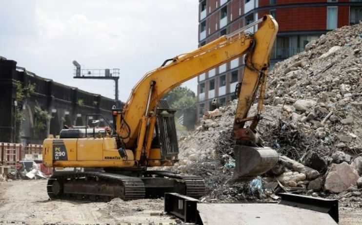 The UK construction industry recorded its worst PMI reading since April 2009 in June (Image: Getty)