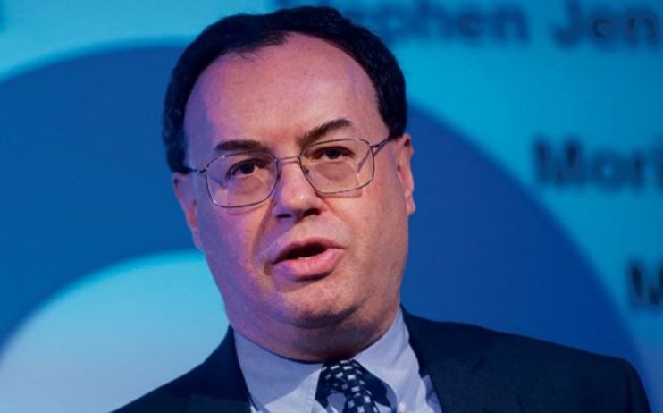 FCA head Andrew Bailey