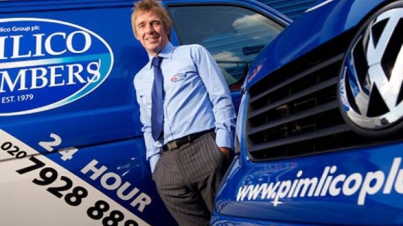 Plumbing tycoon Charlie Mullins