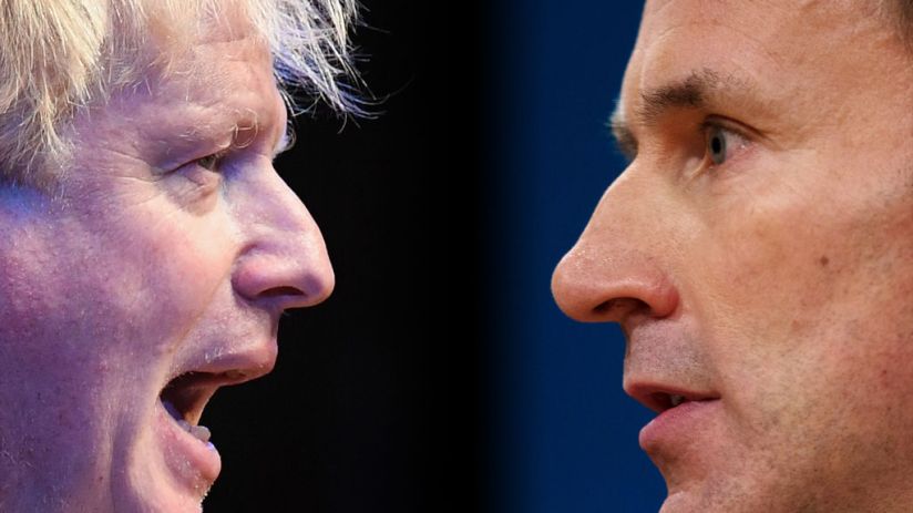 Tory leadership race: Boris Johnson takes on Jeremy Hunt
