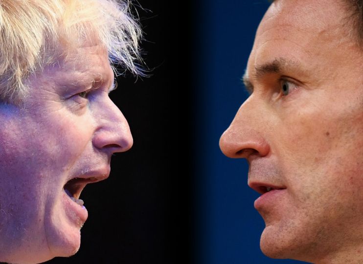 Tory leadership race: Boris Johnson takes on Jeremy Hunt