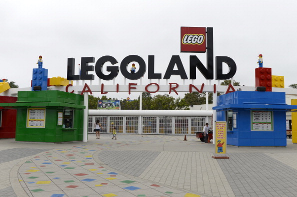 CARLSBAD, CA-SEPTEMBER-17: Entrance to Legoland California theme park next to North America's first ever Legoland Hotel at Legoland on September 17, 2013 in Carlsbad, California. The three-story, 250-room hotel is located at the entrance of Legoland California theme park. (Photo by Kevork Djansezian/Getty Images)
