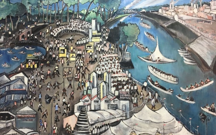 Walk in Gorky Park by Lyudmila Bakulina