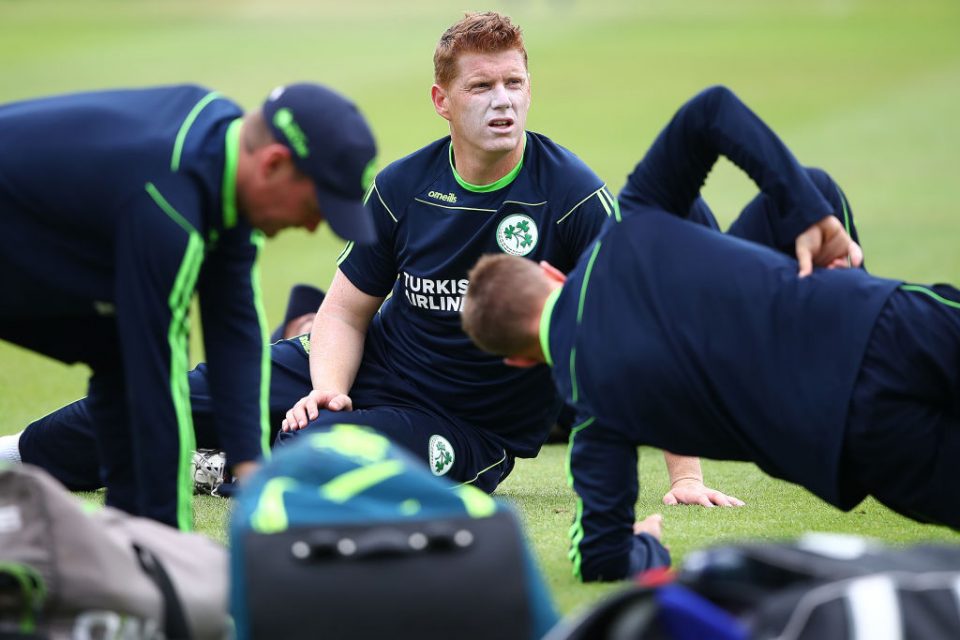 LONDON, ENGLAND - JULY 22: Kevin O'Brien of Ireland during previews ahead of the four day test match between England and Ireland at Lord's Cricket Ground on July 22, 2019 in London, England. (Photo by Julian Finney/Getty Images)