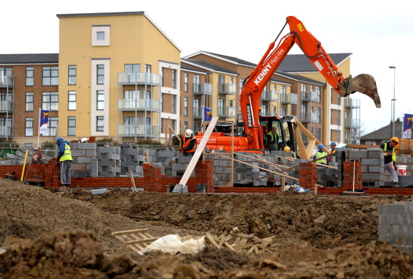 The government has set a target of building 300,000 homes a year