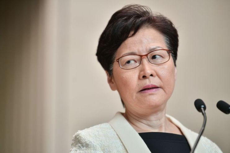 hong kong leader Carrie Lam