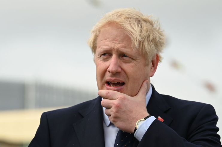 UK house prices have fallen amid a lack of confidence in Boris Johnson's government