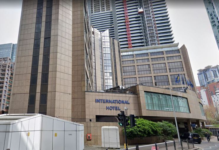 The Britannia International Hotel in Canary Wharf