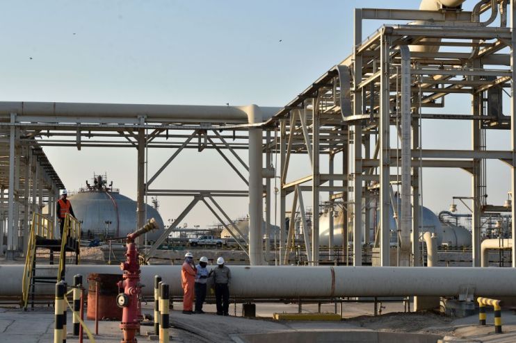 Saudi Aramco oil refinery