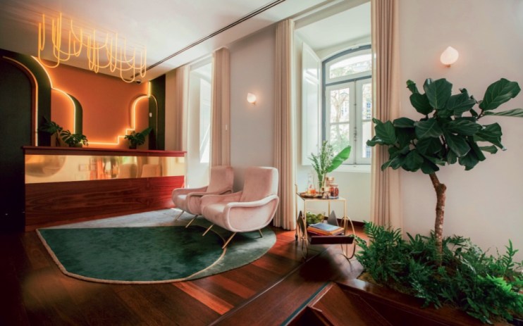 Lobby of The Vintage Spa & Hotel, Lisbon