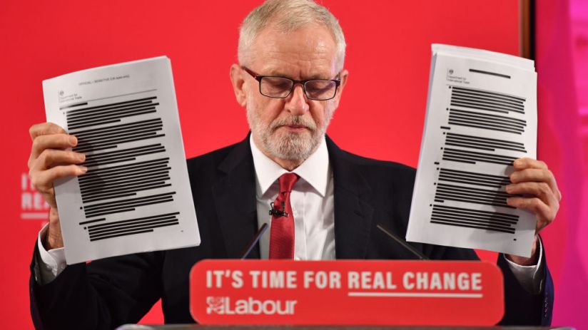 Jeremy Corbyn Makes Campaign Announcement On NHS