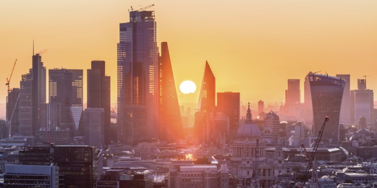 Sunrise in London
