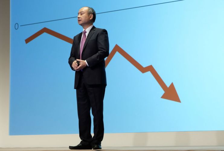 Softbank founder Masayoshi Son