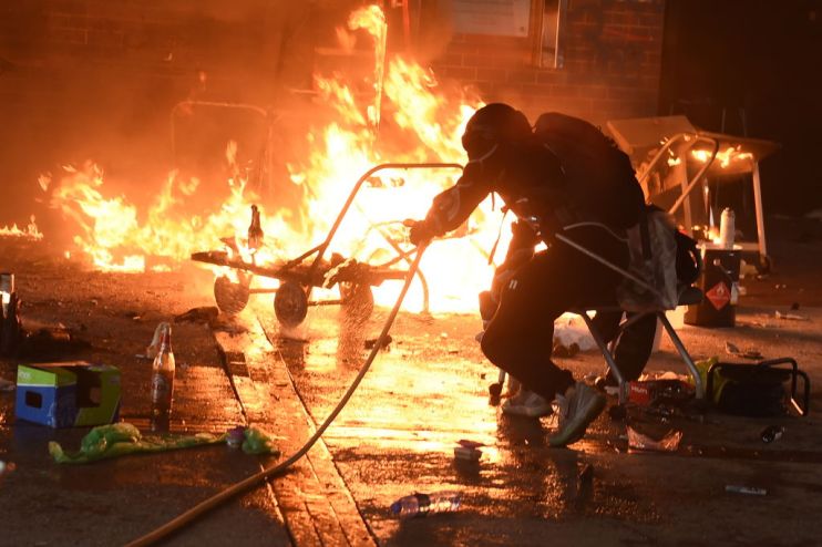 US condemns ‘unjustified use of force’ in Hong Kong after night of violence