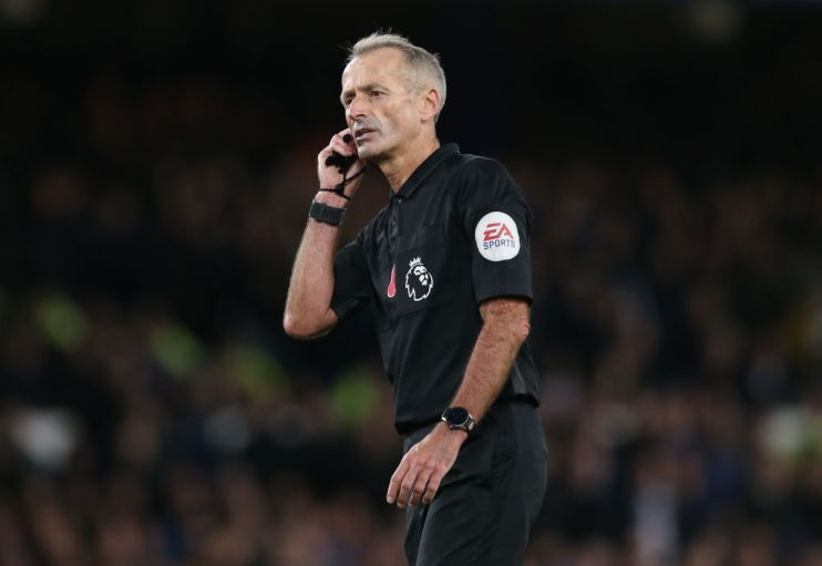 Referee Martin Atkinson