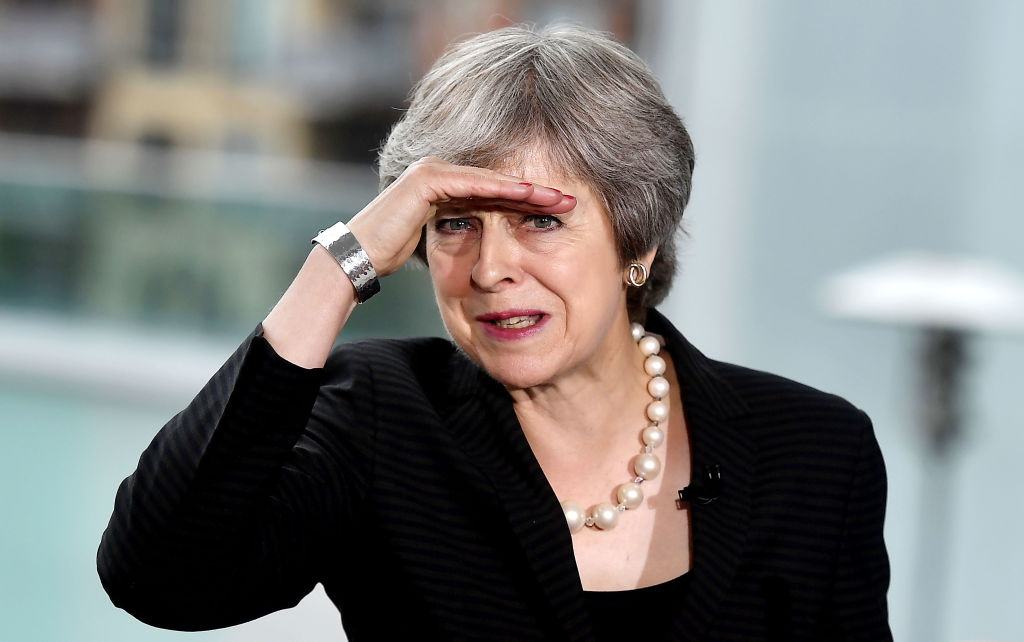 Former PM Theresa May is looking to try new things.