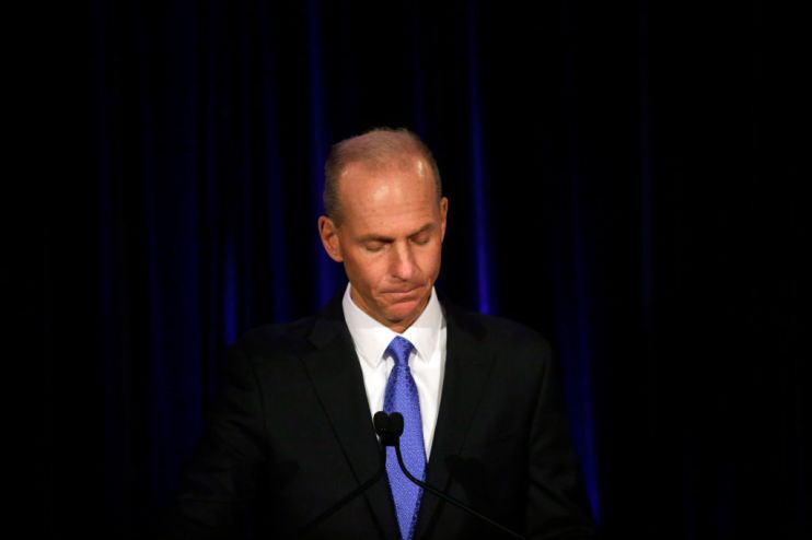 Denis Muilenburg has been under intense pressure this year