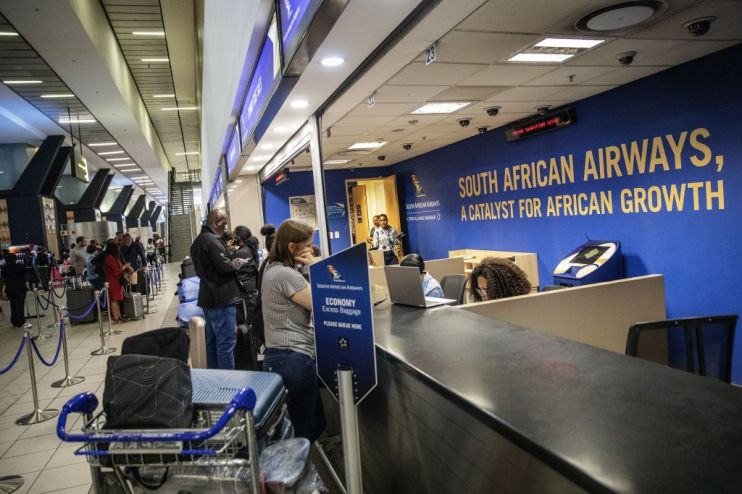 South African Airways is hoping for a government bailout by the end of the week