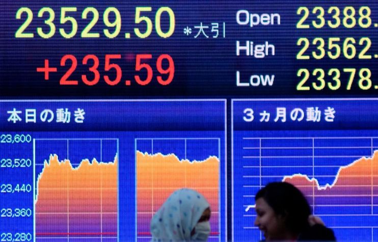 Asian shares jumped today on optimism over the loosening of lockdowns around the world and hopes the global economy can get back on track.