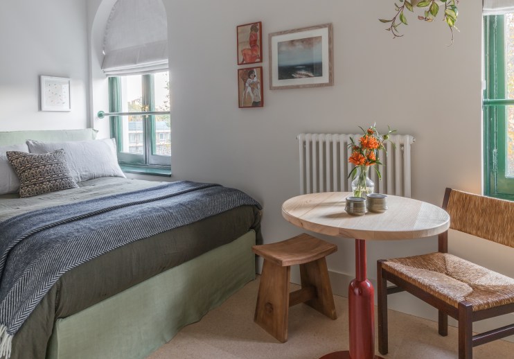 A room in The Italian Building. Photo: Nicholas Worley.