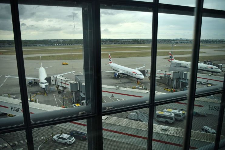 A port team will meet each plane arriving from the city of Wuhan