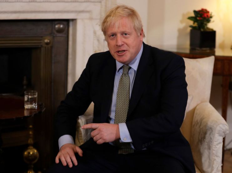 Boris Johnson Meets EU Commission President Ursula von der Leyen