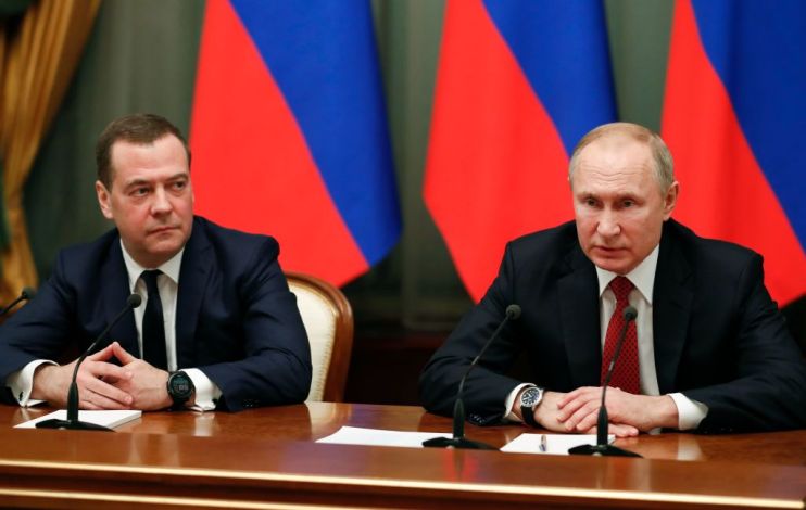 Vladimir Putin announces government overhaul and names new prime minister