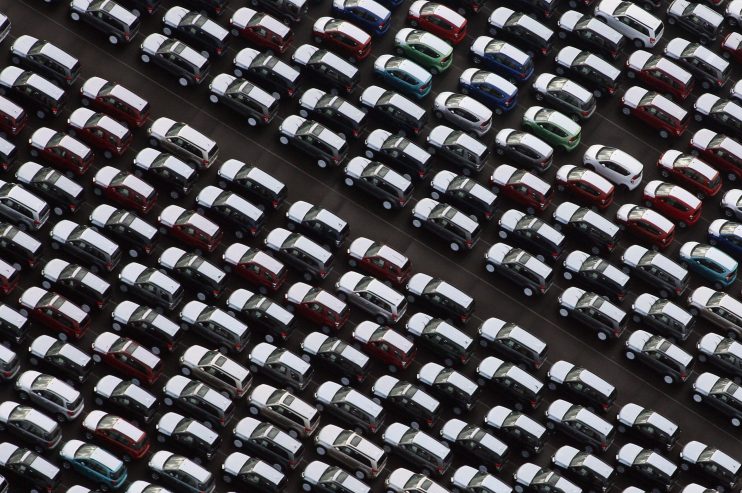Chinese car sales declined for a third straight month in July, new data today showed, as the global shortage of semiconductors weighed on the world's biggest auto market.