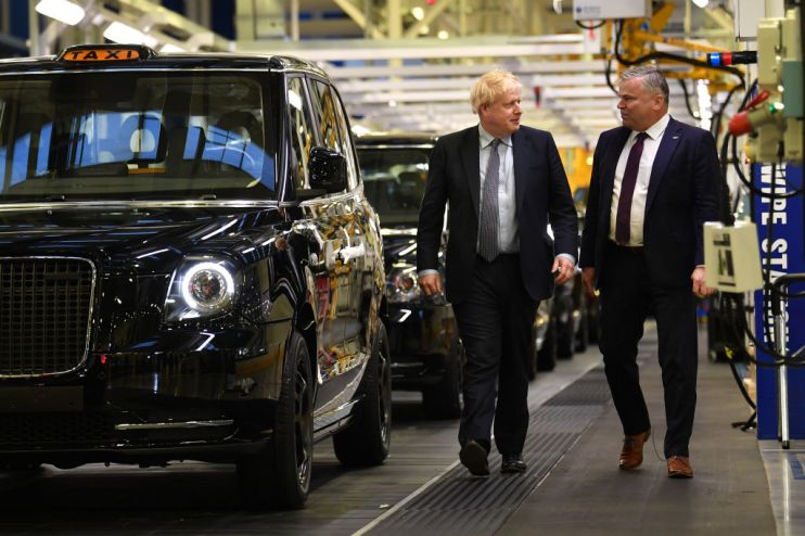 Boris Johnson Delivers Campaign Speech In Warwickshire