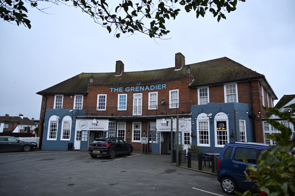 The Grenadier pub in Hove, where a UK national that has contracted the 2019-nCoV strain of the novel coronavirus visited