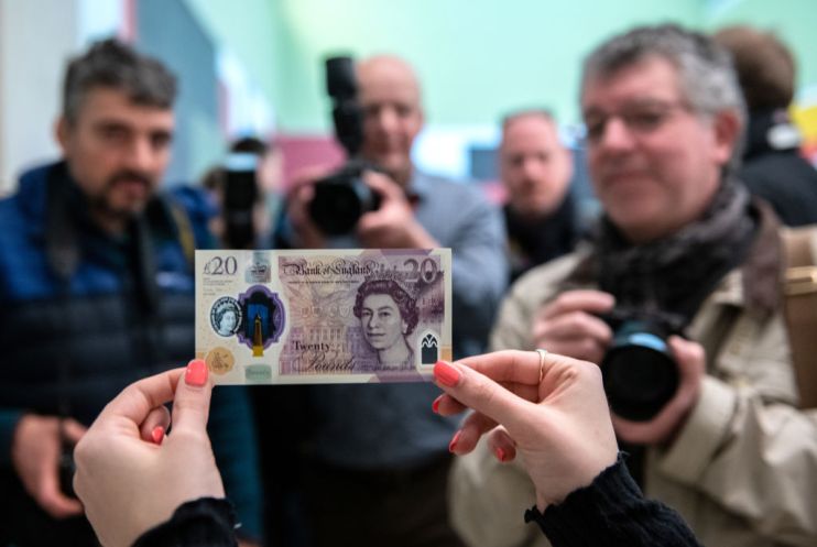 De La Rue designed and printed the Bank of England's new £20 note