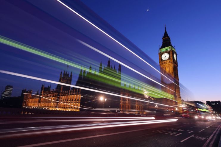 London Landmarks At Night