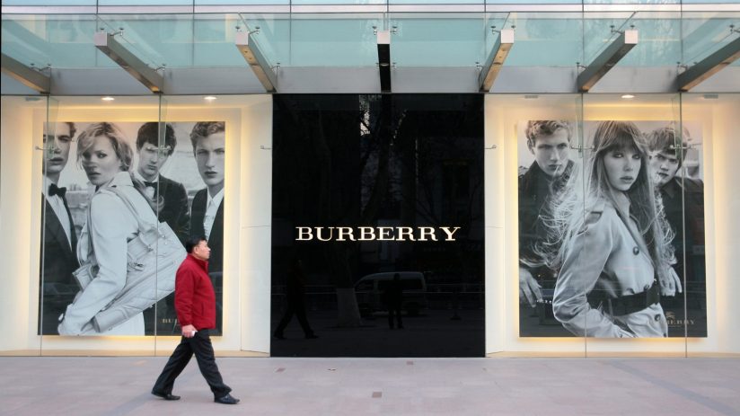 Fund managers are snapping up luxury brands such as Burberry amid the coronavirus dip
