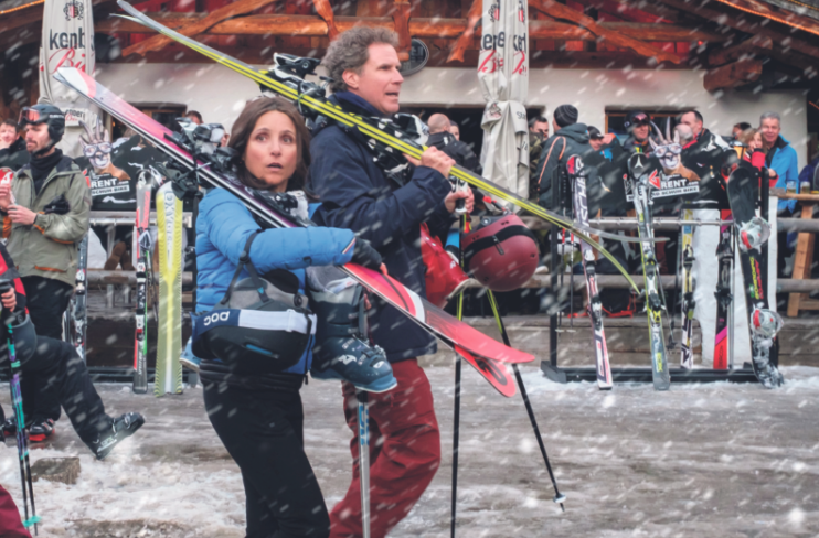Will Ferrell and Julia Louis-Dreyfus in Downhill
