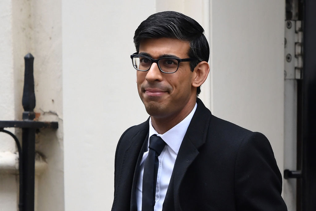 Chancellor of the Exchequer Rishi Sunak leaves Downing Street