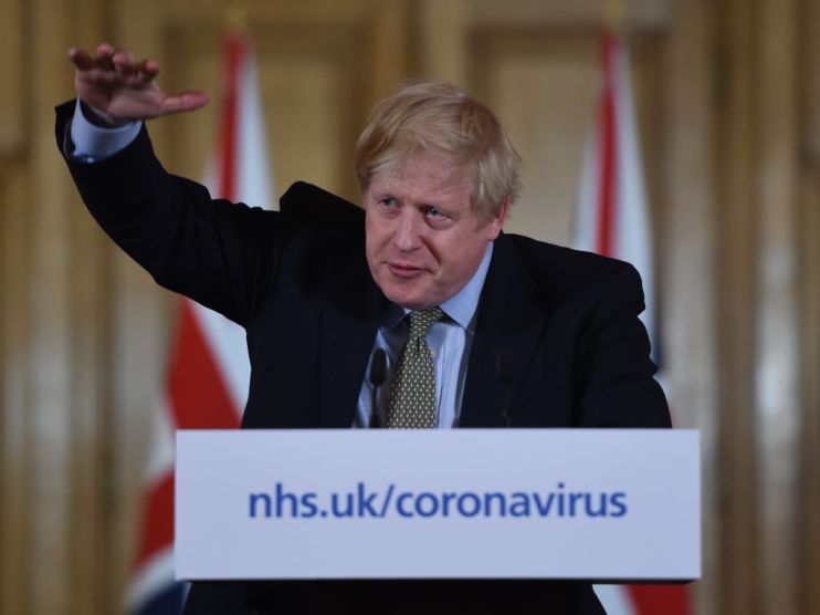 UK Prime Minister Gives Daily Address To The Nation On Coronavirus
