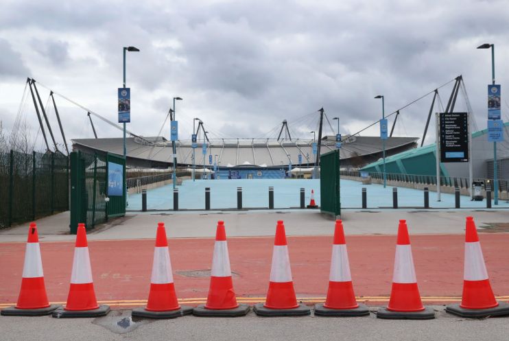 General Views of Sport Venues after events postponed due to Covid-19