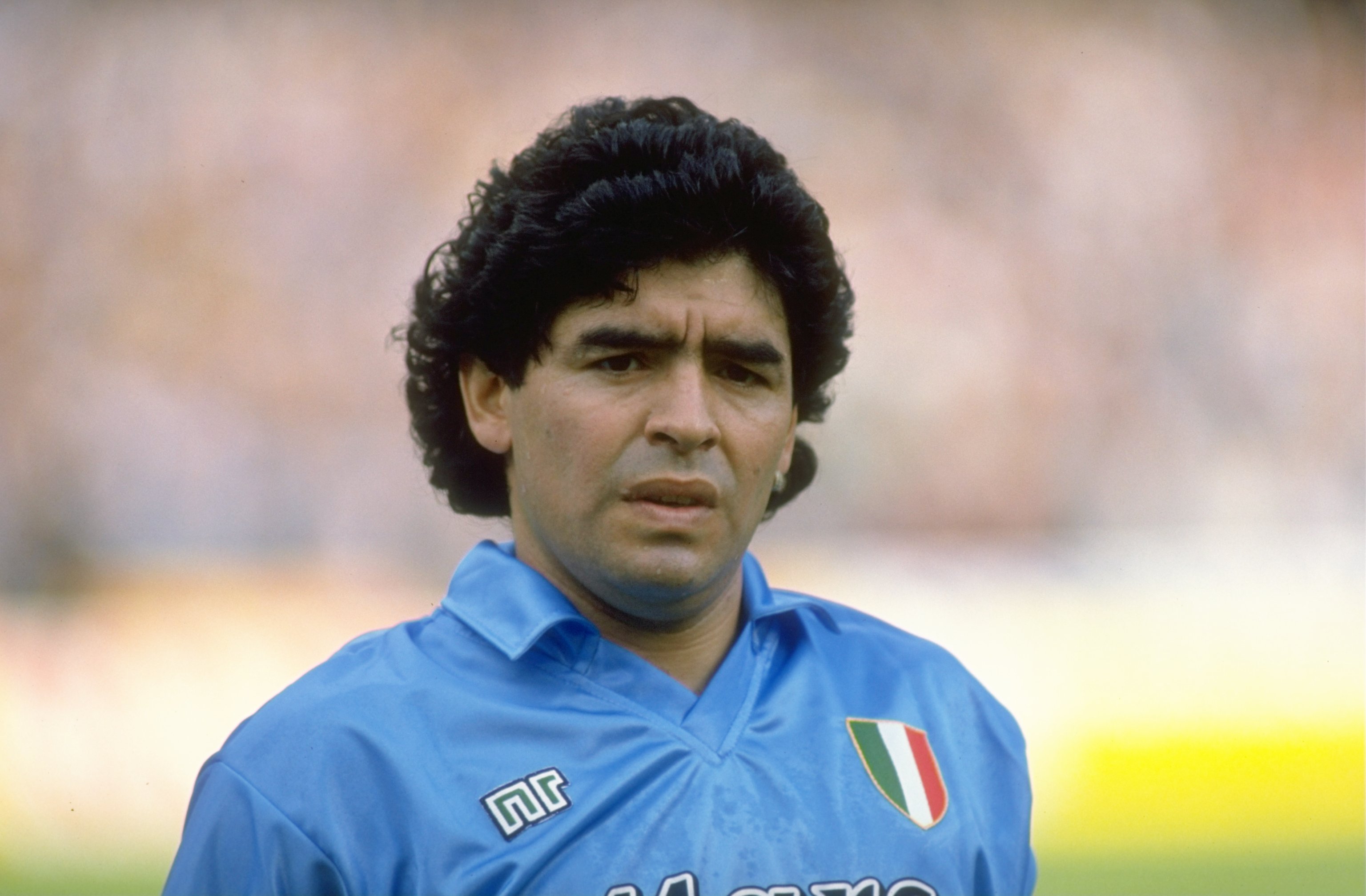 Diego Maradona of Napoli SSC