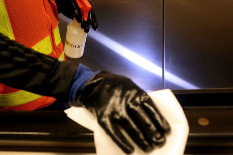 Demand for coronavirus cleaning products pushed FTSE 100-listed Bunzl higher today