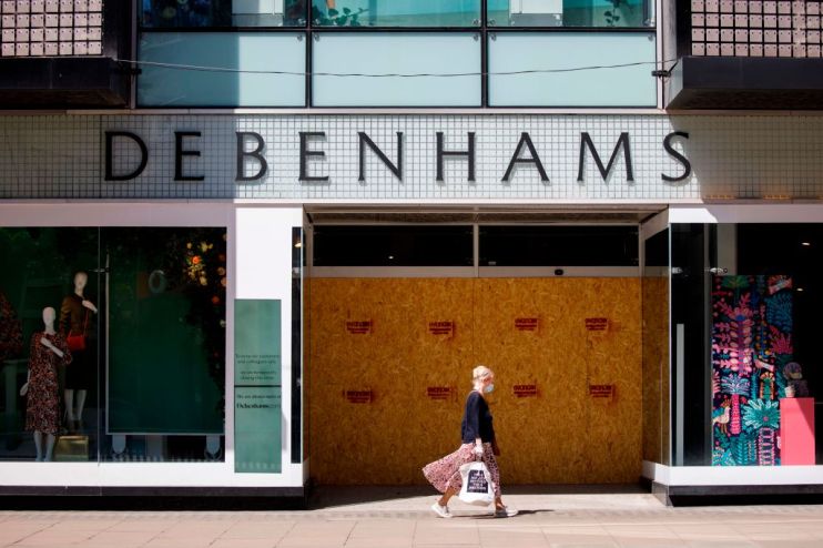 BRITAIN-HEALTH-VIRUS-RETAIL