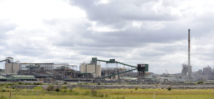 Mining giant Anglo American announced that total production in the second quarter had fallen 18 per cent as a result of the coronavirus pandemic.