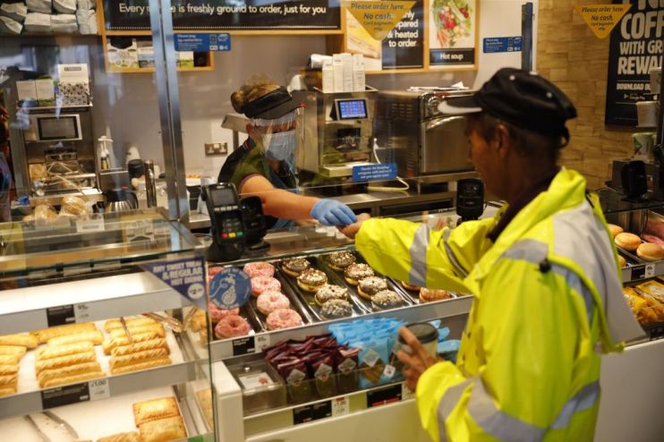 BRITAIN-HEALTH-VIRUS-RETAIL-GREGGS