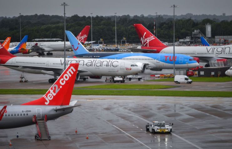 Virgin Atlantic’s chief executive has added his voice to calls for airport testing to replace the government’s blanket quarantine regime, saying it is the “only way” to get the economy going again.