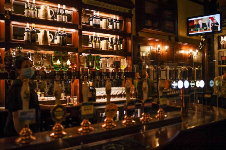 New data from the pub industry released today showed that almost a quarter of hospitality businesses think they will go bust by the end of the year without new government support.