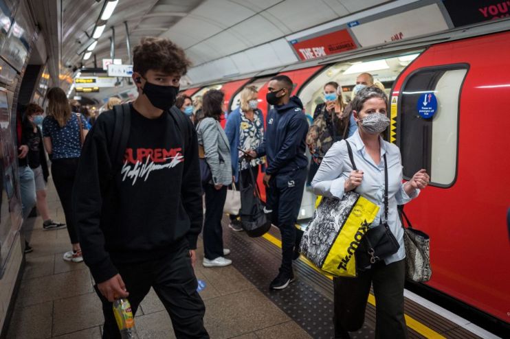 Employees are heading back to their workplaces in greater numbers around the UK despite Boris Johnson’s working from home u-turn last week