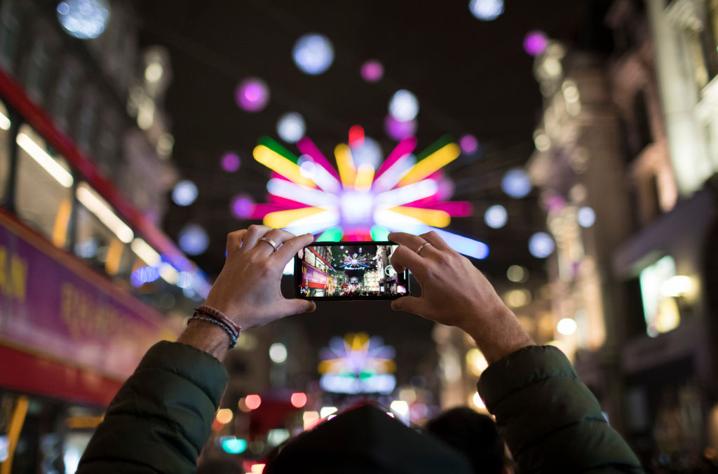 This year's Feel the Magic festive display on Oxford Street is in partnership with children's charity Starlight