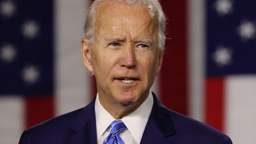 Democratic Presidential Candidate Joe Biden Speaks On His "Build Back Better" Clean Energy Economic Plan