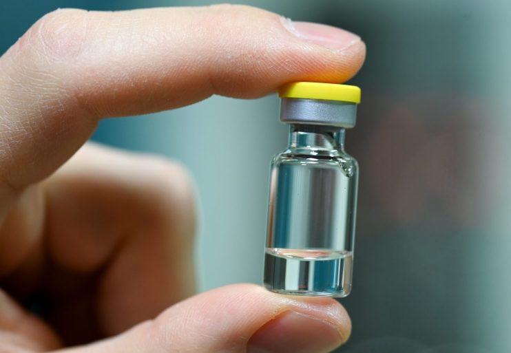 Health Minister Spahn Visits IDT Biologika Vaccine Maker