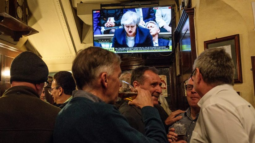 MPs Vote On Theresa May's Brexit Deal