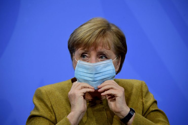 Merkel Holds Meeting With States Leaders Over Further Lockdown Measures